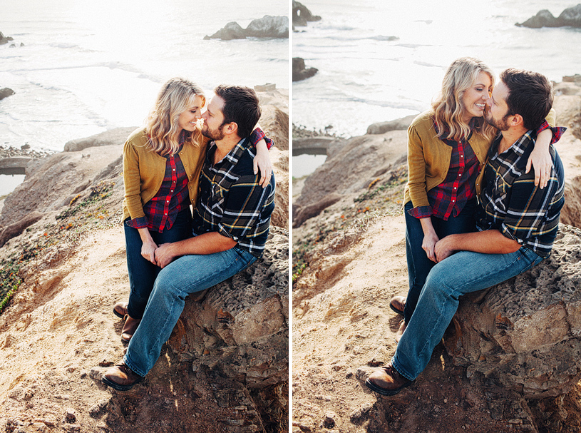 Beachside engagement Outdoor theme session