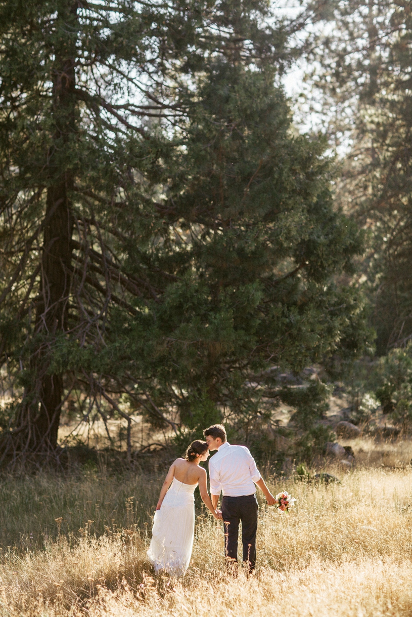 romantic Yosemite elopement