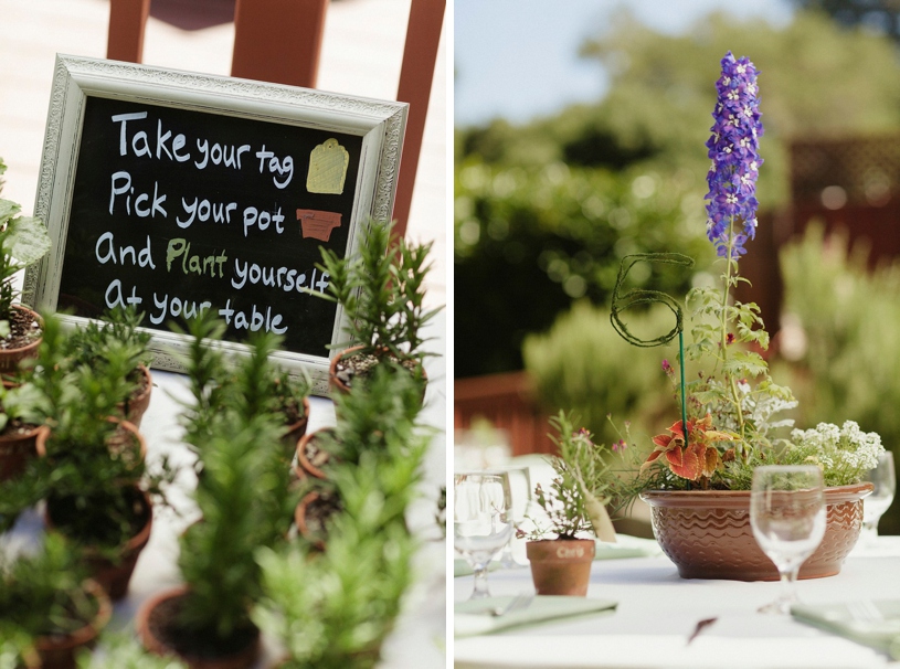 eco friendly garden organic wedding inspiration at a gay wedding at the mountain terrace in woodside california by heather elizabeth photography