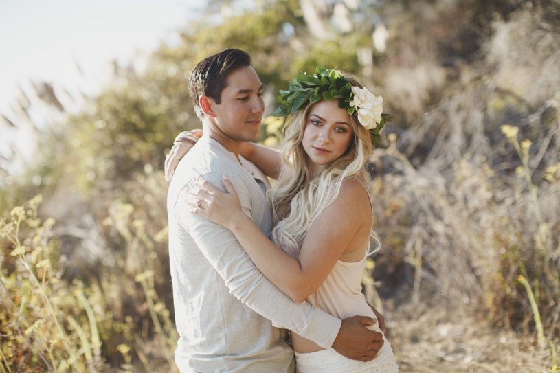 Bohemian engagement in Big Sur by Heather Elizabeth Photography