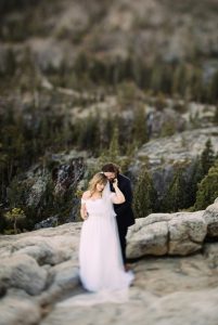 artistic lake tahoe wedding photos