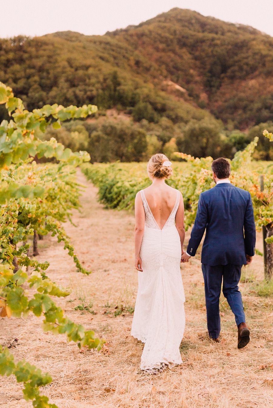 rustic wedding at the Nelson Family Vineyards